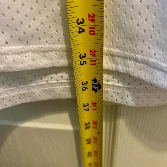 🎾⛳️”Adidas” NWOT White Sport Dress w/ Vented Short Sleeves and Hem Size S - Picture 13 of 13